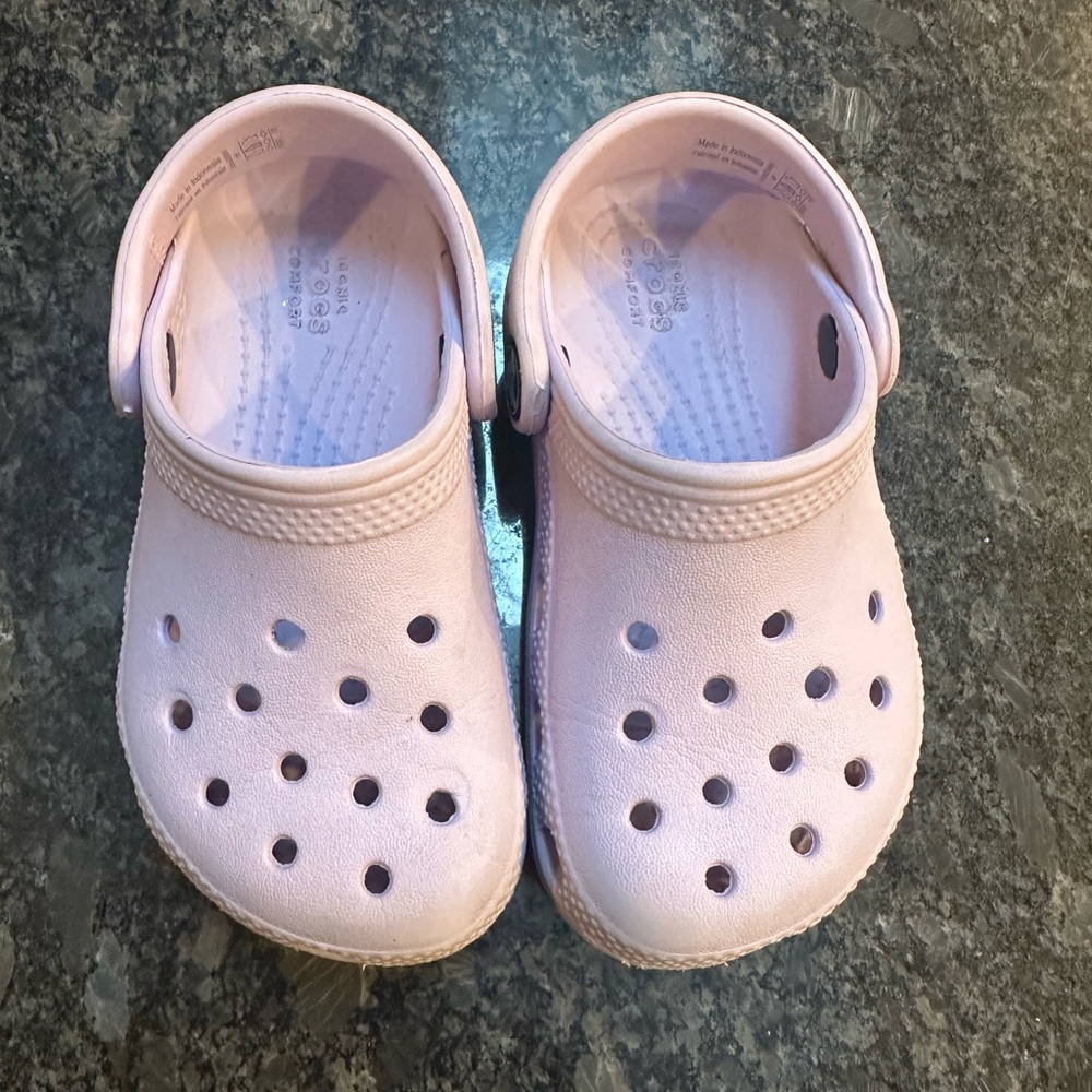 Crocs Toddler Light Purple Clogs 8C